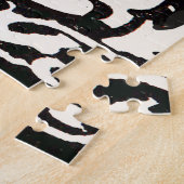  Monogram C Art Nouveau Letter Legpuzzel (Zijkant)