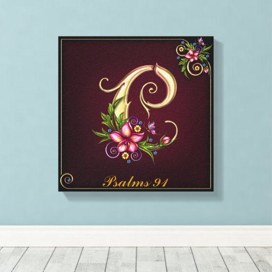 Monogram C Premium gewatteerd Canvas (gloss) (Insitu (Houten vloer))