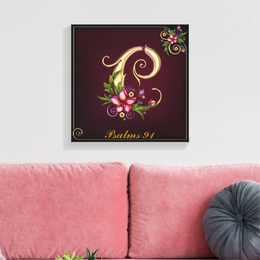 Monogram C Premium gewatteerd Canvas (gloss) (Insitu (Woonkamer))