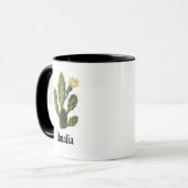 Monogram Cactus Bloem  Mok (Voorkant links)