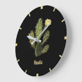 Monogram Cactus Flower Wall klok (Hoek)