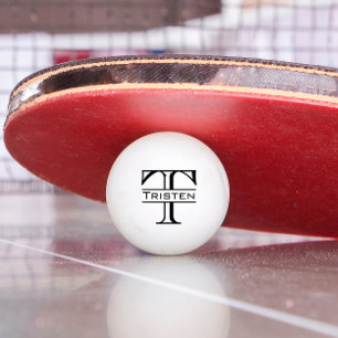 Monogram Cadeaus Pingpongballen
