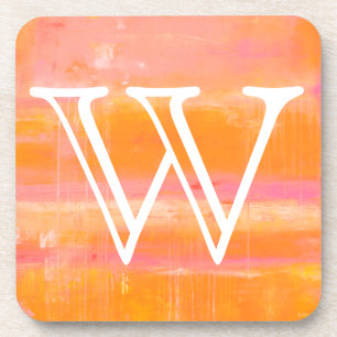 Monogram Caraïbisch luchtruim Drankjes Onderzetter