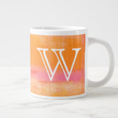 Monogram | Caraïbisch luchtruim Jumbo Mok (Rechts)