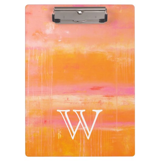 Monogram | Caraïbisch luchtruim Klembord (Voorkant)