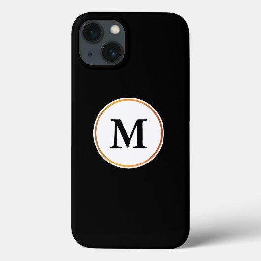 monogram Case-Mate iPhone case (Achterkant)