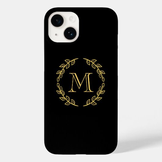 monogram Case-Mate iPhone case (Achterkant)