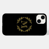 monogram Case-Mate iPhone case (Achterkant (horizontaal))