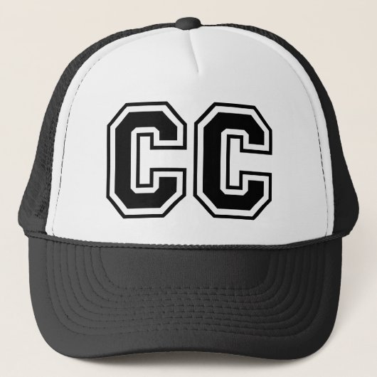 Monogram 'CC' Trucker Pet (Voorkant)
