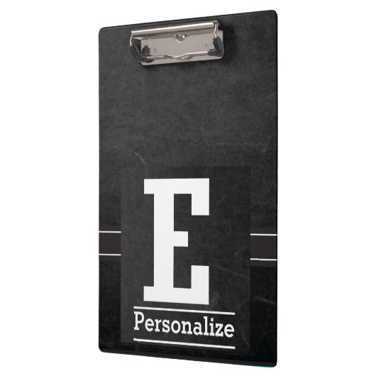 Monogram Chalkboard Style | Brief E Klembord (Links)