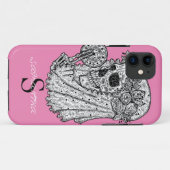 MONOGRAM CHCKY CHIP Coque-Mate coque iphone (Dos (Horizontal))