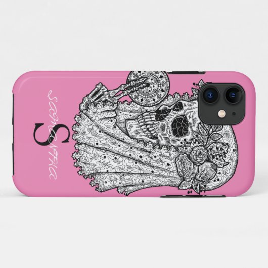 MONOGRAM CHCKY CHIP Coque-Mate coque iphone (Dos (Horizontal))