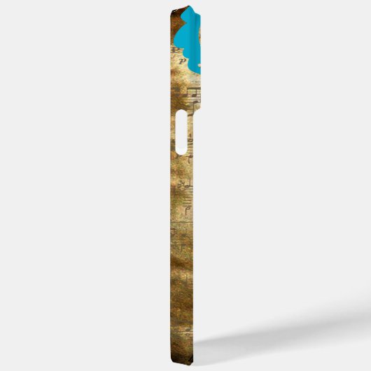 Monogram Cherry Blossom Bird Chandelier iPhone Case-Mate iPhone Case (Achterkant / Rechts)