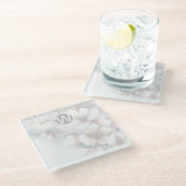 Monogram Cherry Blossom Onderzetter (Schuin)