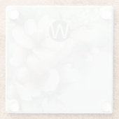 Monogram Cherry Blossom Onderzetter (Achterkant)