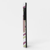 monogram Chevron Brick Case-Mate iPhone Case (Achterkant/links)