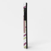 monogram Chevron Brick Case-Mate iPhone Case (Achterkant/links)