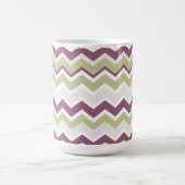 monogram Chevron Brick Koffiemok (Center)