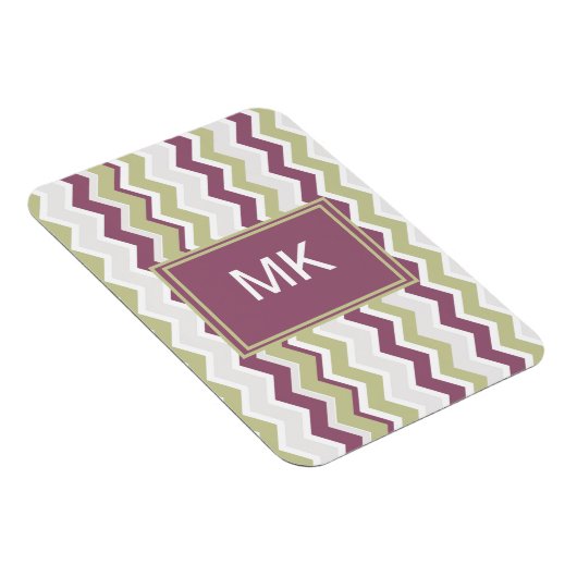 monogram Chevron Brick Magneet (Rechterzijde)