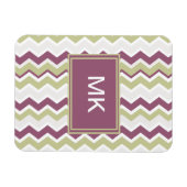 monogram Chevron Brick Magneet (Horizontaal)