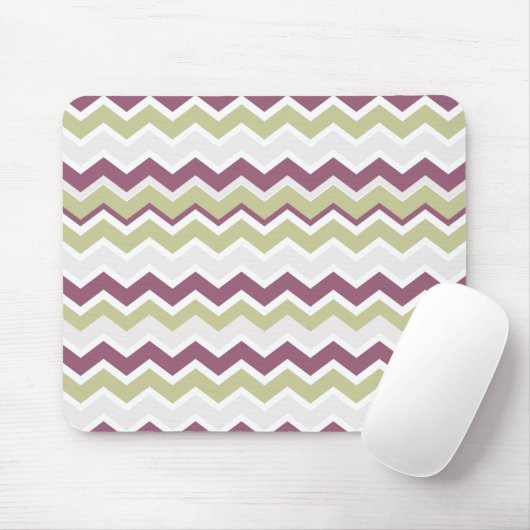 monogram Chevron Brick Muismat (Met muis)