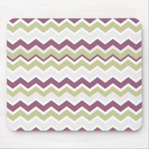 monogram Chevron Brick Muismat