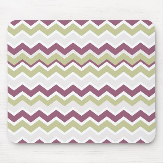 monogram Chevron Brick Muismat (Voorkant)