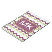 monogram Chevron Brick Notitieboek (Linkerzijde)