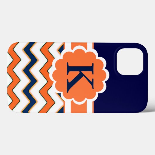 Monogram/Chevron IPAD 2/3/4 COQUE (Verso (horizontal))