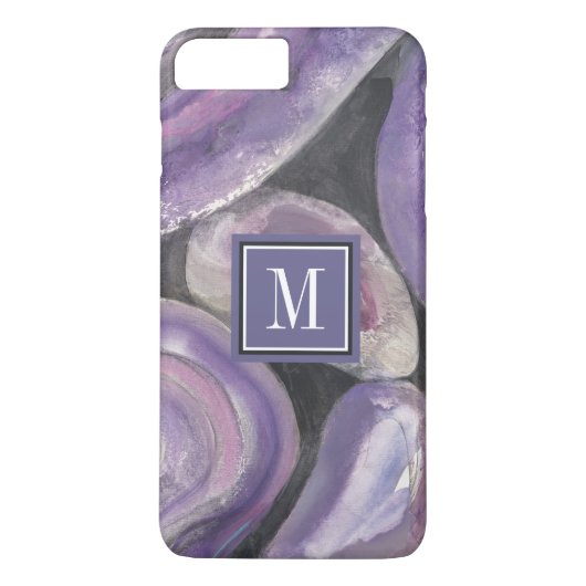 Monogram | Cirkel Regen Case-Mate iPhone Case (Achterkant)