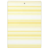 Monogram citroengele strepen klembord (Achterkant)