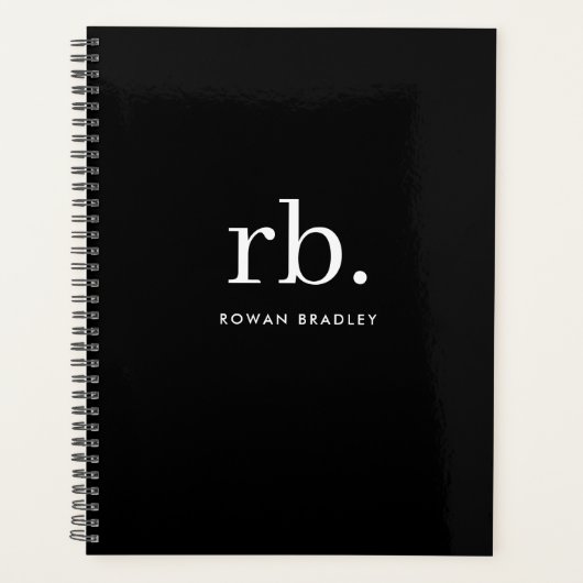 Monogram Classic Elegant Minimum Black and White (Devant)