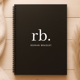 Monogram Classic Elegant Minimum Black and White