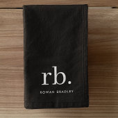 Monogram Classic Elegant Minimum Black and White