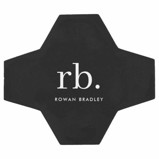 Monogram Classic Elegant Minimum Black and White (Plat)