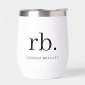 Monogram Classic Elegant Minimum Black and White (Gauche)