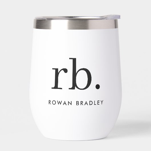 Monogram Classic Elegant Minimum Black and White (Gauche)