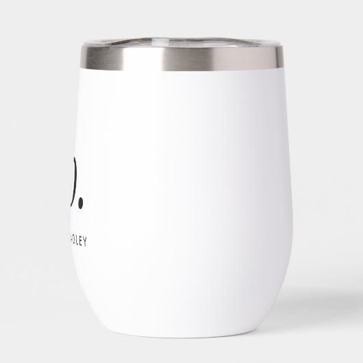 Monogram Classic Elegant Minimum Black and White (Arrière)