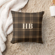 Monogram Classic Vintage Donkerbruin & Beige Schot