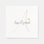 Monogram Clean Light Servet (Voorkant)