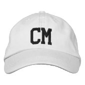 MONOGRAM CM HATS GEBORDUURDE PET (Voorkant)