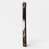 Monogram Coffeeholic-telefoontas! Case-Mate iPhone Case (Achterkant/links)