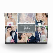 Monogram Collage Photo Block Fotoblokken (Voorkant)