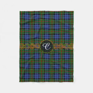Monogram Colquhoun Tartan Fleece Deken