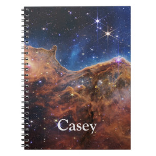 Monogram Cosmic Cliffs Carina Nebula Telescope Notitieboek