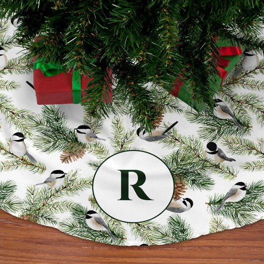 Monogram Country Kerstmis, bijkantoren van de voge Kerstboom Rok