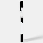 Monogram Cow Imprimer iPhone 14 Pro Max Coque (Verso / Gauche)