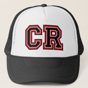 Monogram "CR"-initialen Trucker Pet
