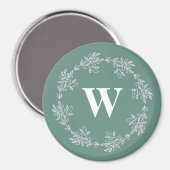 Monogram cruiseschip met dekcabine magneet (Voorkant / Achterkant)