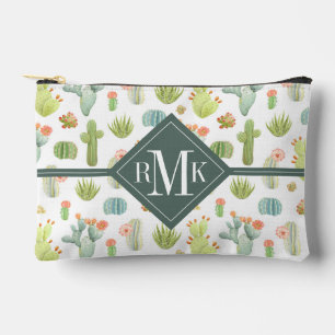 Monogram Cute Cactus Standing Pattern Etui